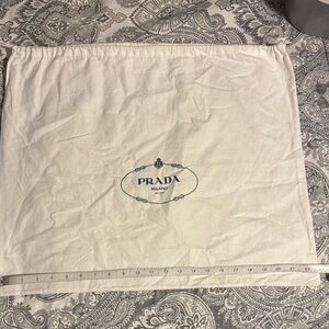 Prada Cream Storage Bag